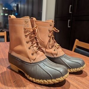 🦆 L.L. Bean 8" Bean Boots | Kids 4 / Women’s 6–6.5 | Made in USA | NWOT